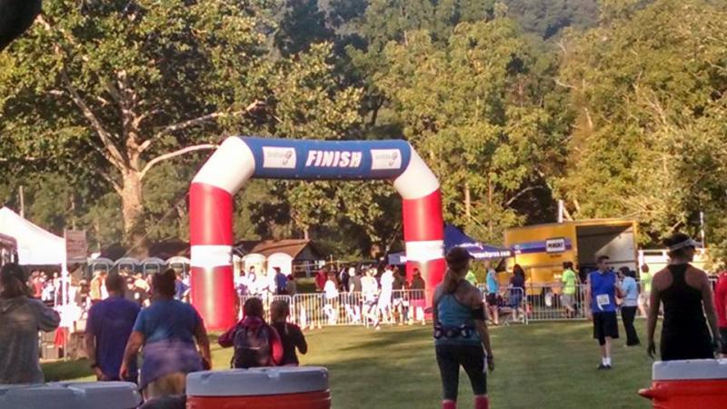2015-08-15 Supporting River Valley Ranch Trail Run